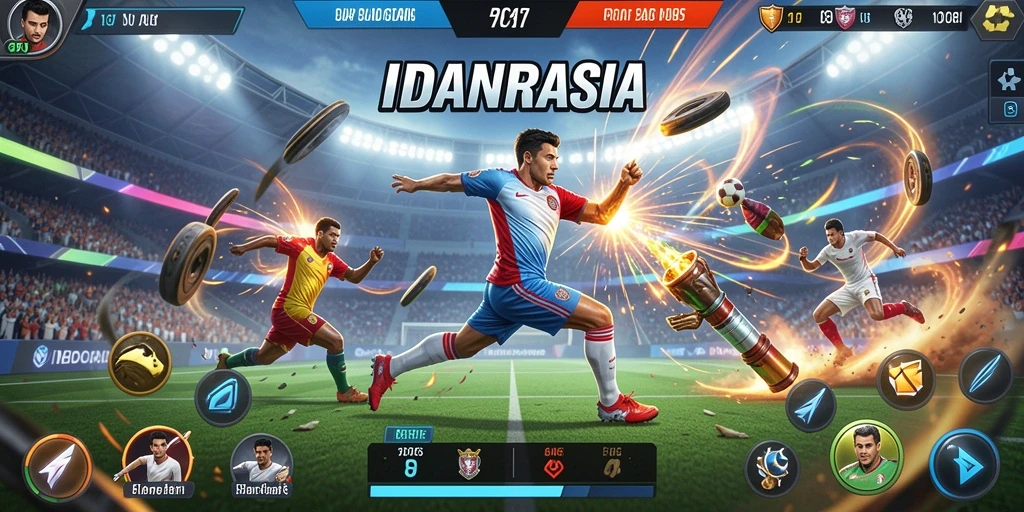 Tampilan antarmuka game yang menarik dan intuitif.