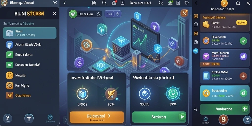 Tampilan menarik dari antarmuka aplikasi BOSPLAY77.