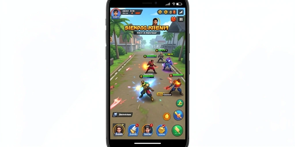 Tampilan antarmuka game yang menarik.