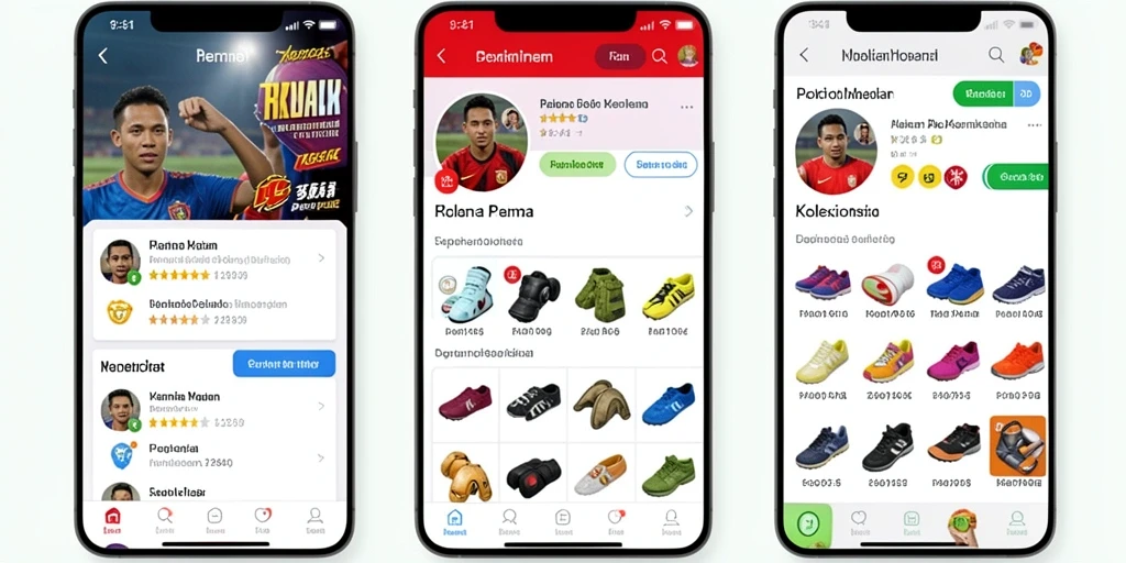 Tampilan antarmuka yang sederhana dan menarik.