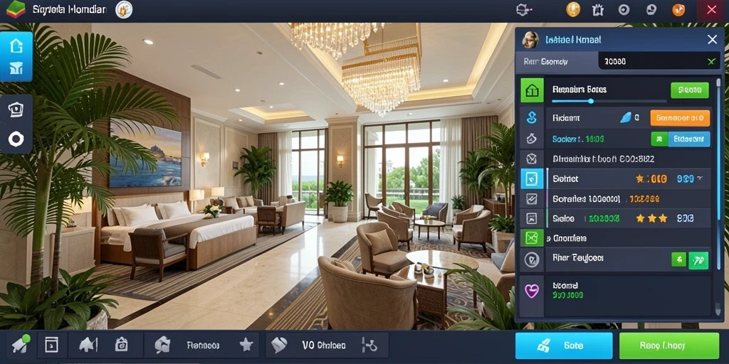 Screenshot memperlihatkan antarmuka permainan yang menarik.
