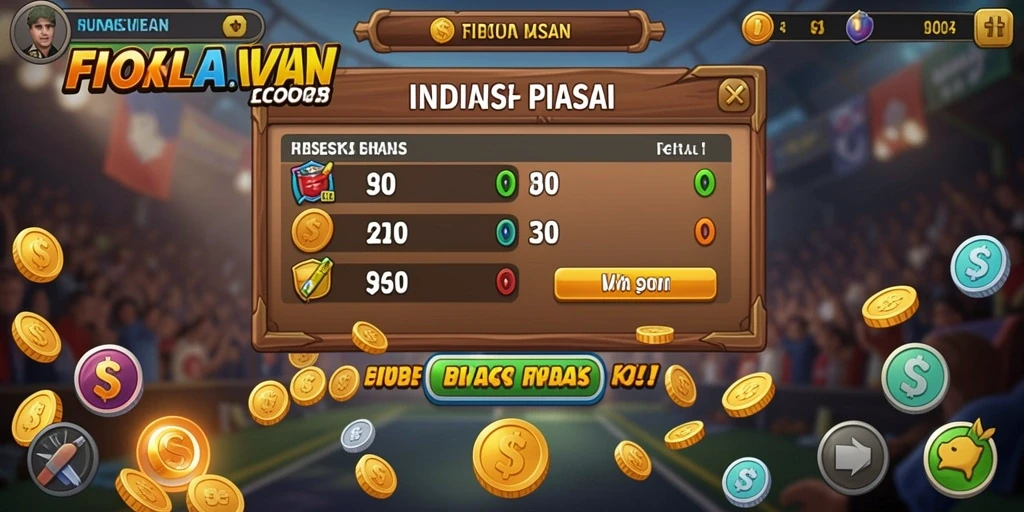Screenshot menunjukkan variasi permainan dalam UNTUNGGO.